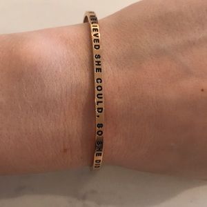 “She Believed She Could, So She Did” Mantraband
